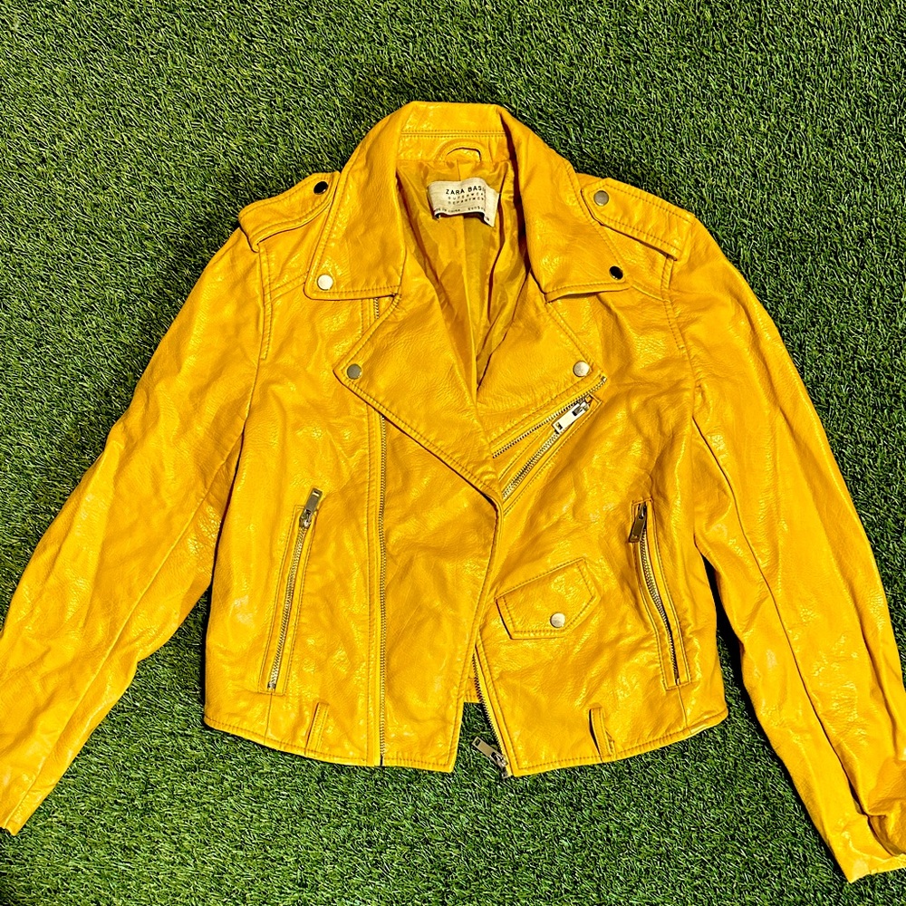 Wmns Zara Faux Leater Motorcycle Jacket